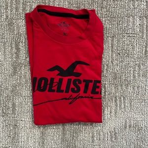 Mens Xs Red Hollister Shirt.